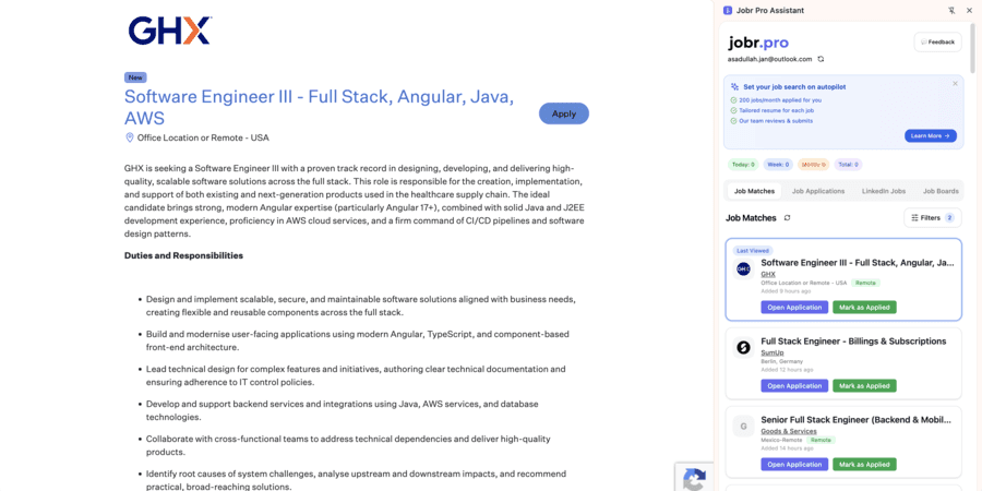 Jobr Chrome Extension